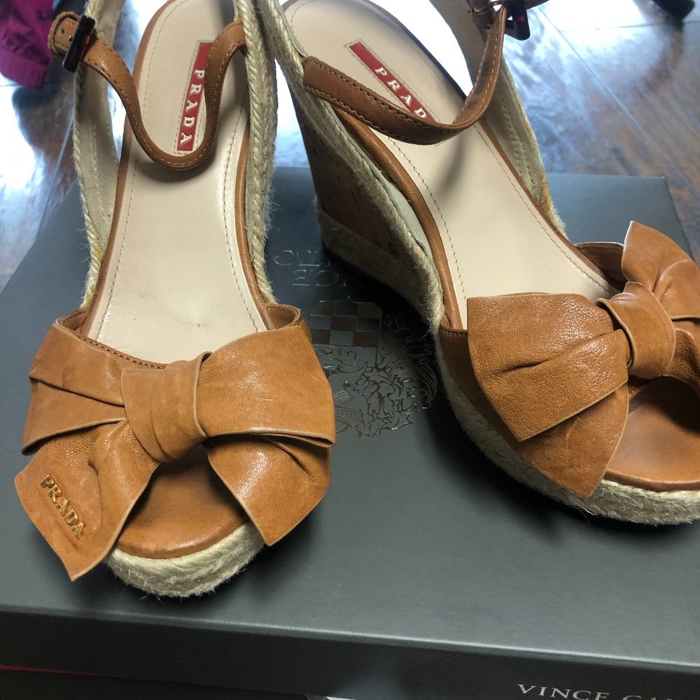 Prada Wedge Shoes